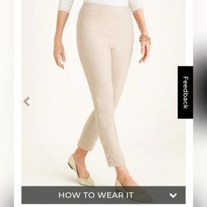 CHICO'S Women's so slimming ankle pants